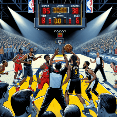 nba比分平了怎么办:NBA比分平局咋办?直播吧教你
